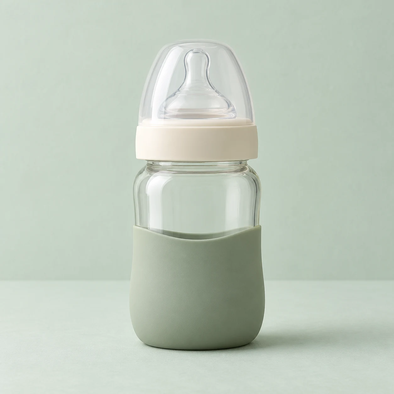 Glass 180 sleeved bottle